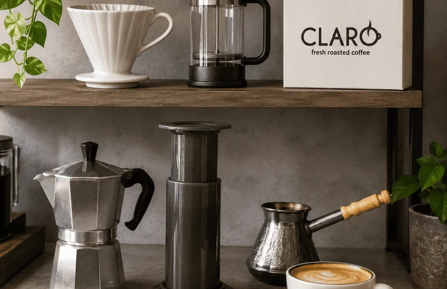 instrumente preparare cafea