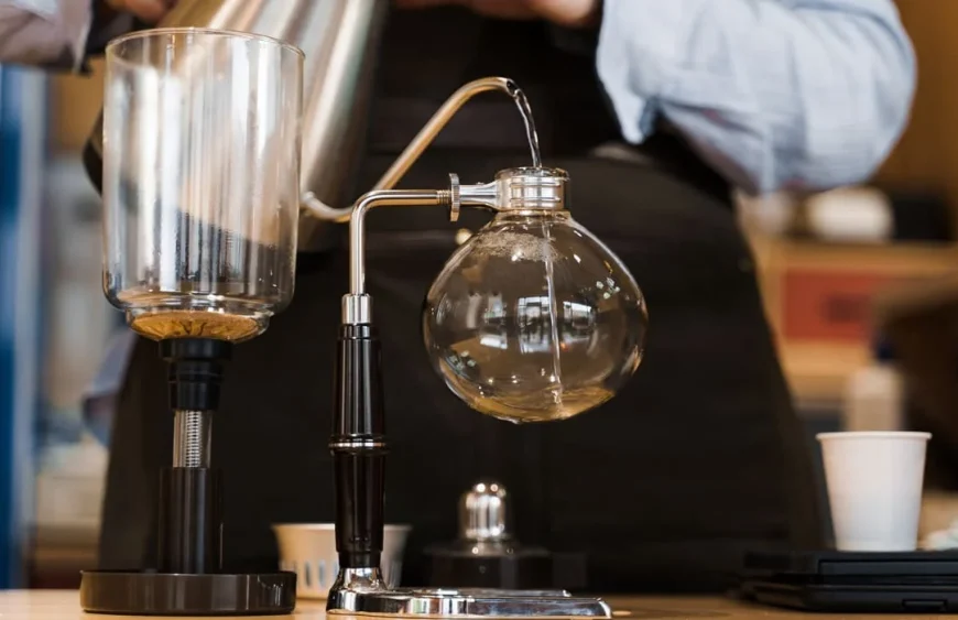 syphon metoda depreparare cafea