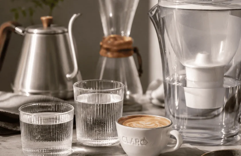 apa influenteaza gustul cafelei