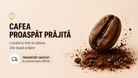 cafea proaspat prajita
