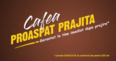 Livrare Gratuita - Cafea de Specialitate