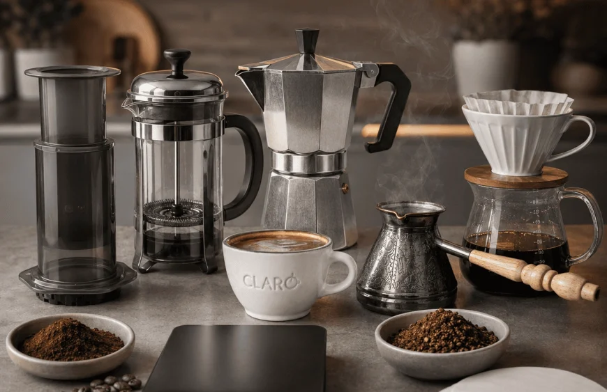 AeroPress ibric French Press Moka Pot V60 diferențe