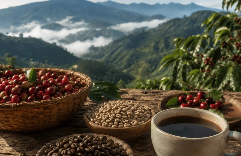 cafea la altitudine