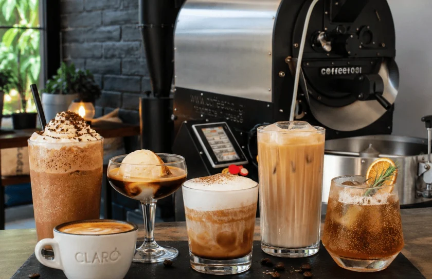 frappe affogato băuturi cu cafea