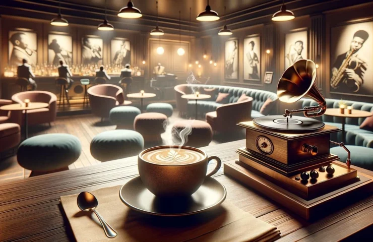 cafeaua si muzica