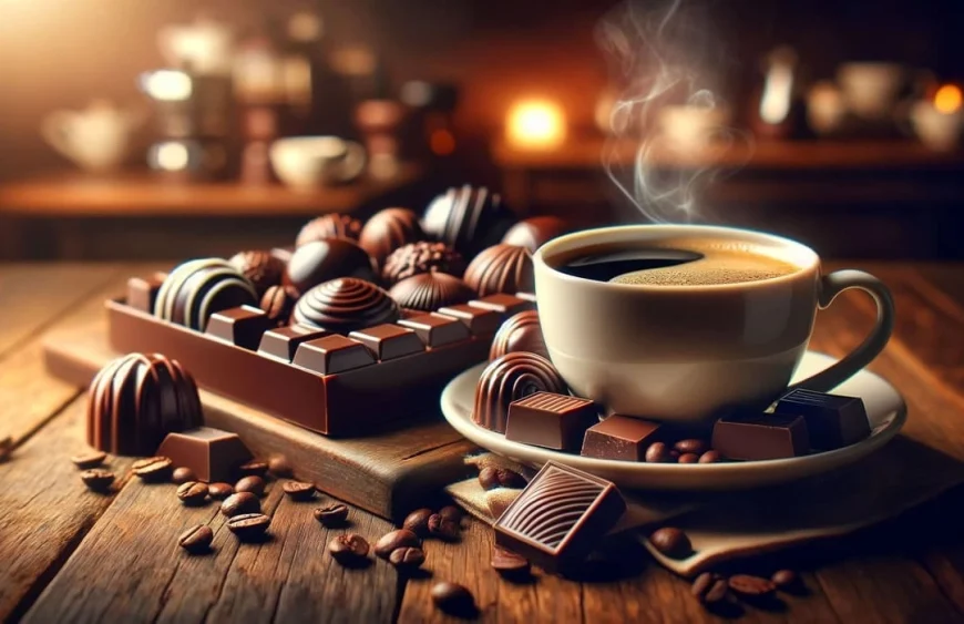 cafea si ciocolata