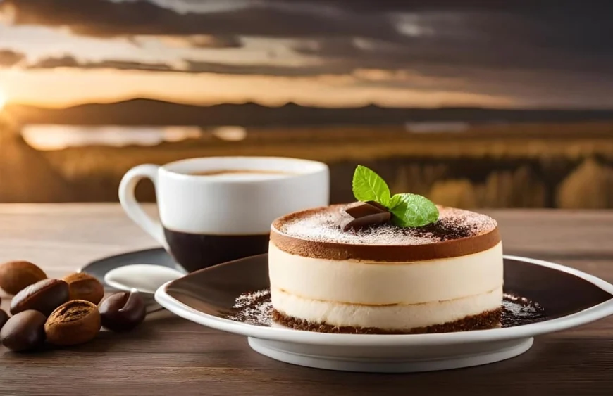 desert cu cafea