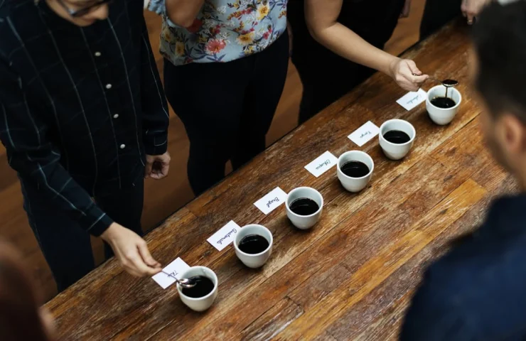 degustare de cafea