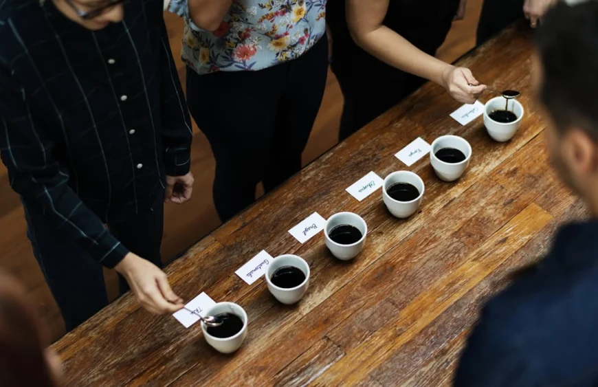 degustare de cafea