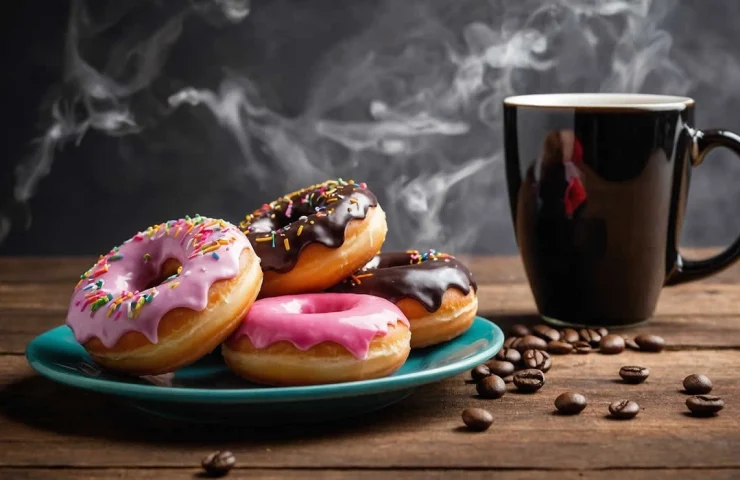 cafea cu gogosi