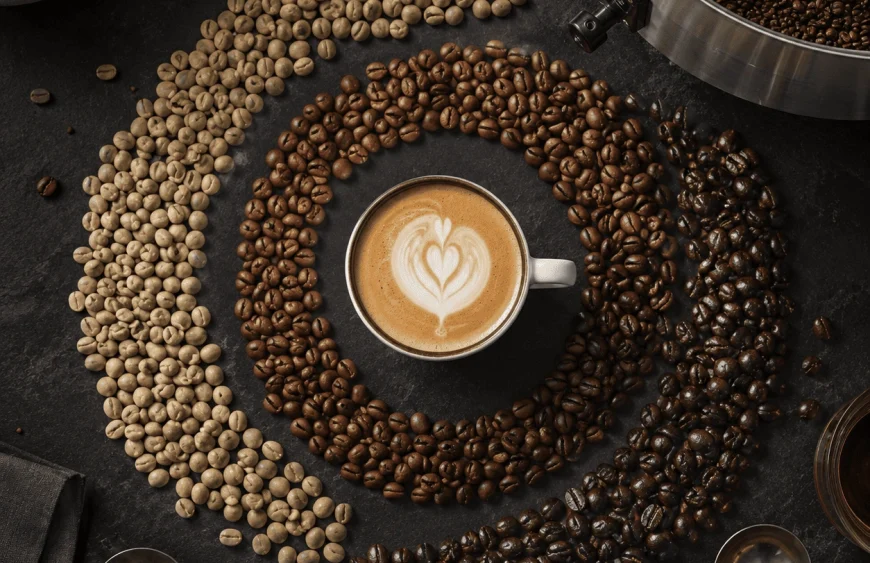 prajire cafea light vs dark
