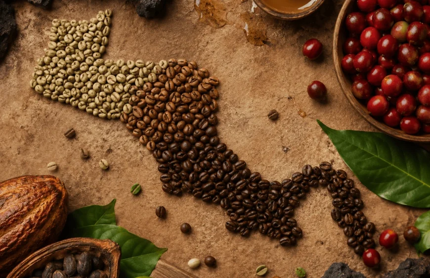 diferente cafele america centrala