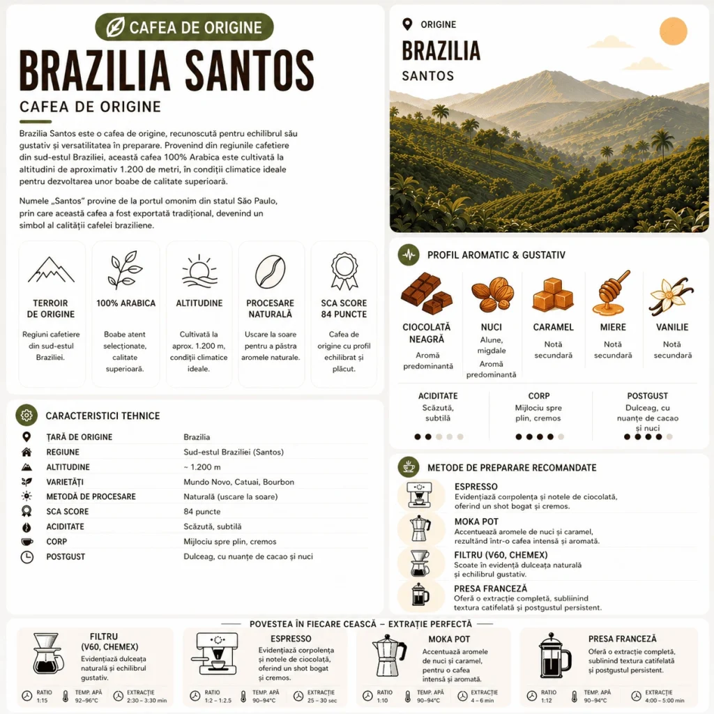 Brazilia Santos – Cafea de Origine 3