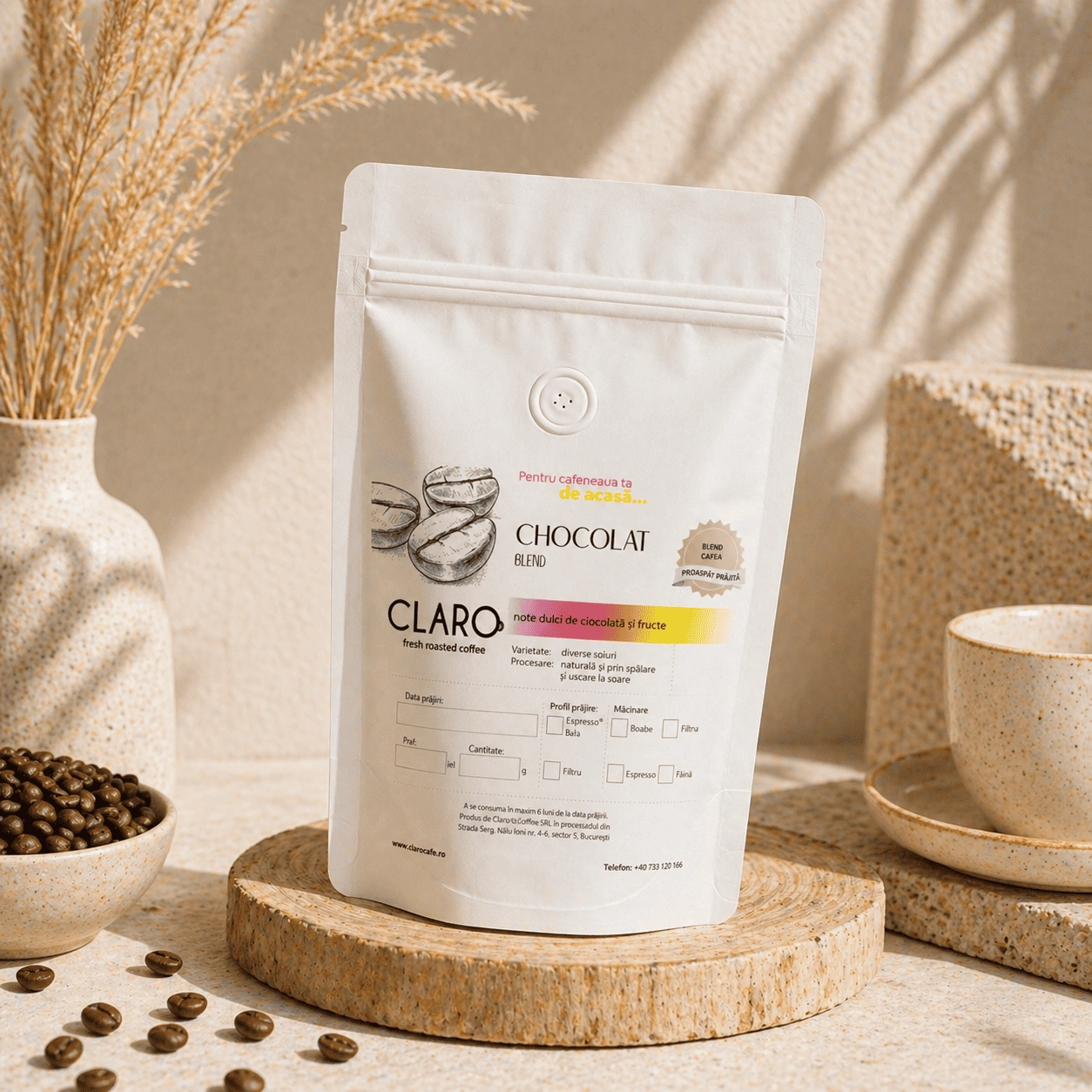 Claro Chocolat - Blend Cafea de Specialitate