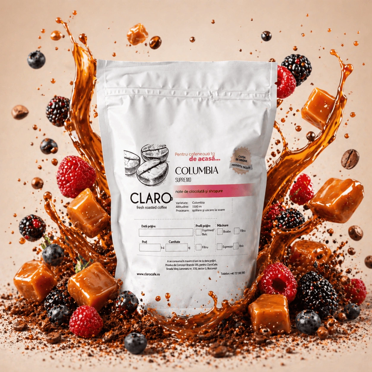 columbia supremo b clarocafe