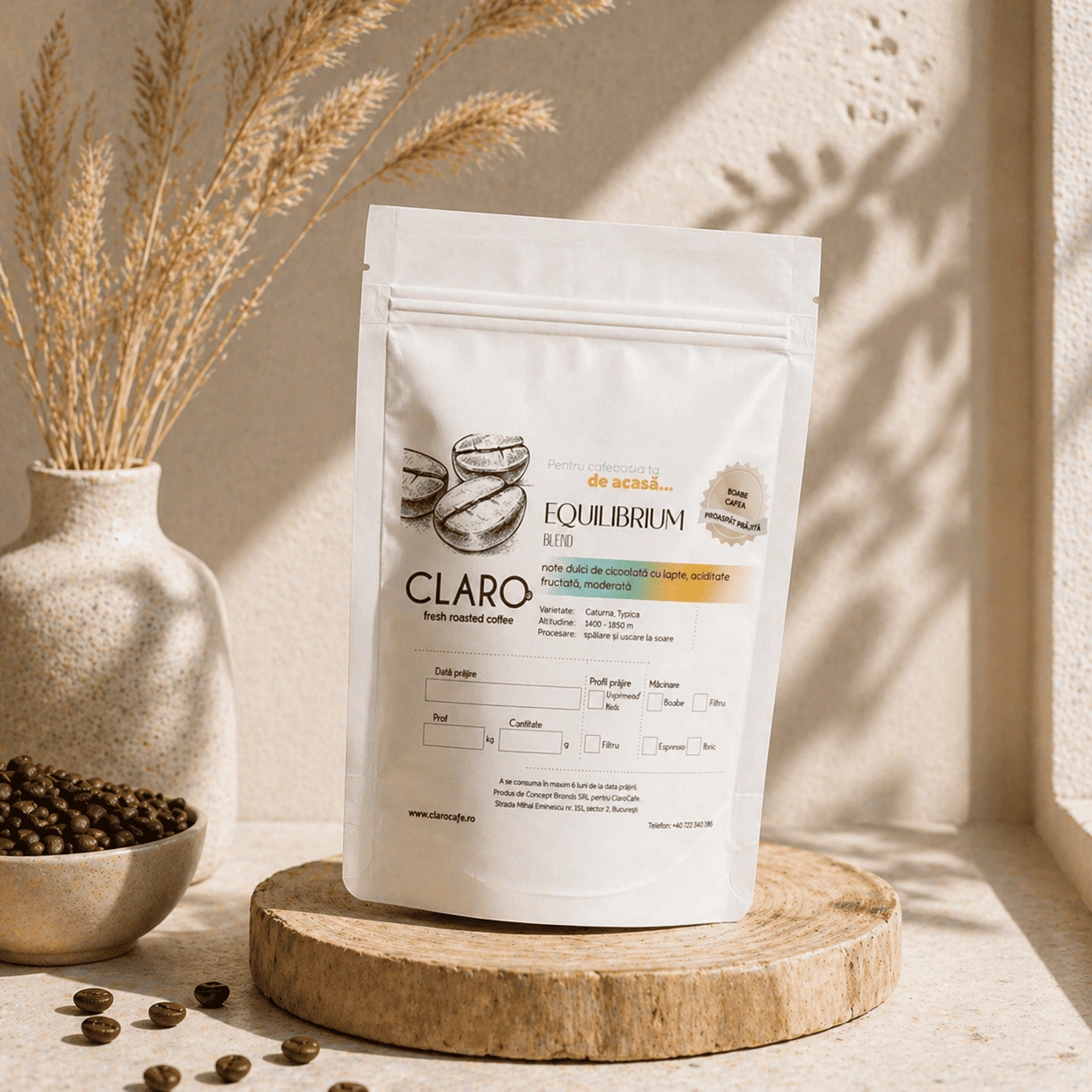 Claro Equilibrium - Blend Cafea de Specialitate
