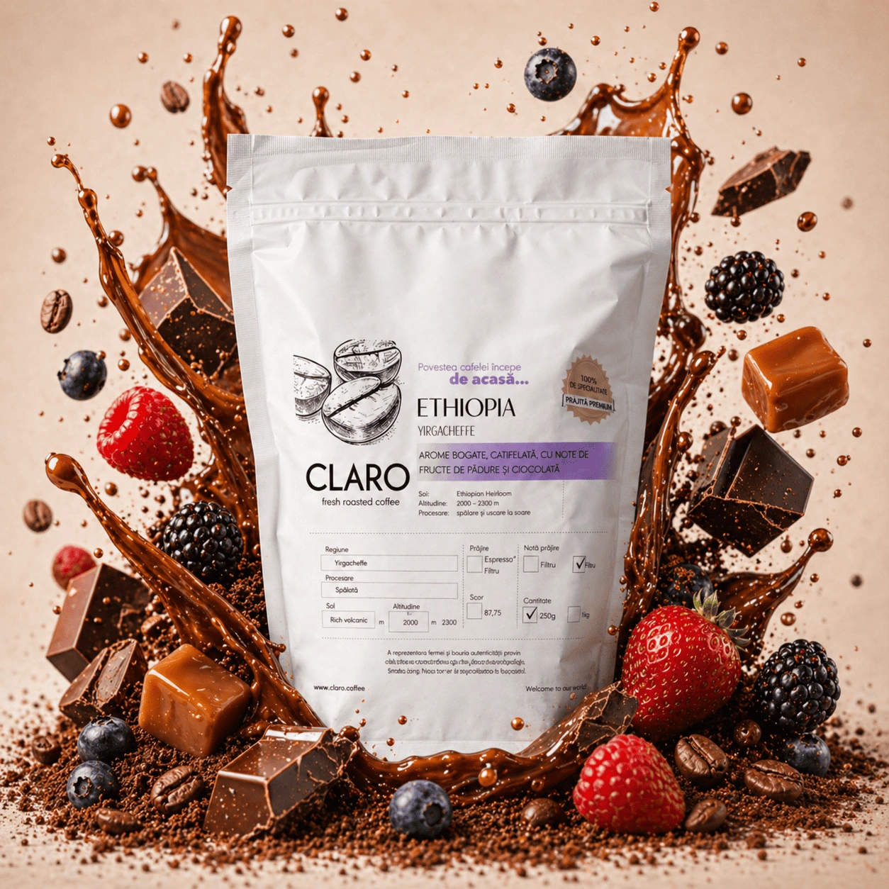 ethiopia yirgacheffe b clarocafe