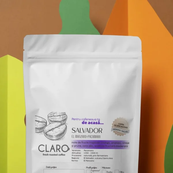 El Salvador El Manzano – Pacamara - Cafea de Specialitate