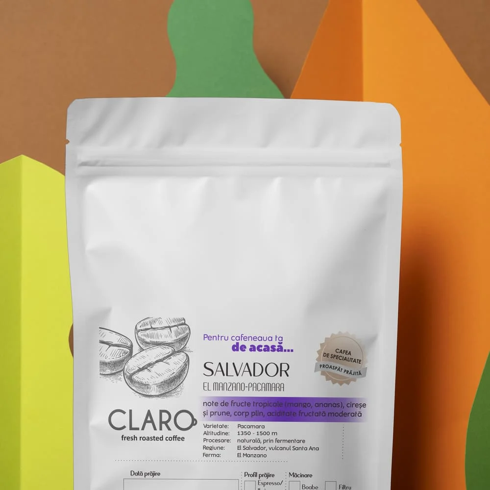 El Salvador El Manzano – Pacamara - Cafea de Specialitate