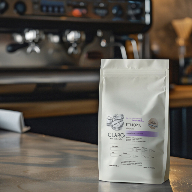 Ethiopia Yrgacheffe - cafea de origine de la Claro Cafe