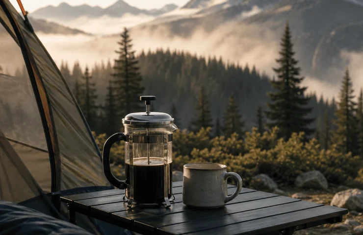 cafea pe munte