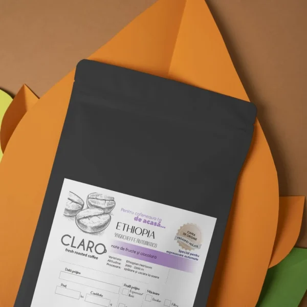 Ethiopia Yirgacheffe Automatico 1kg - Cafea de Origine