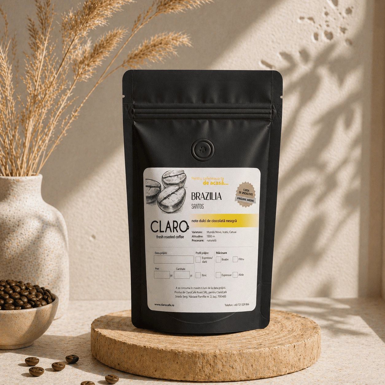 Brazilia Santos Automatico 1kg - Cafea de Origine