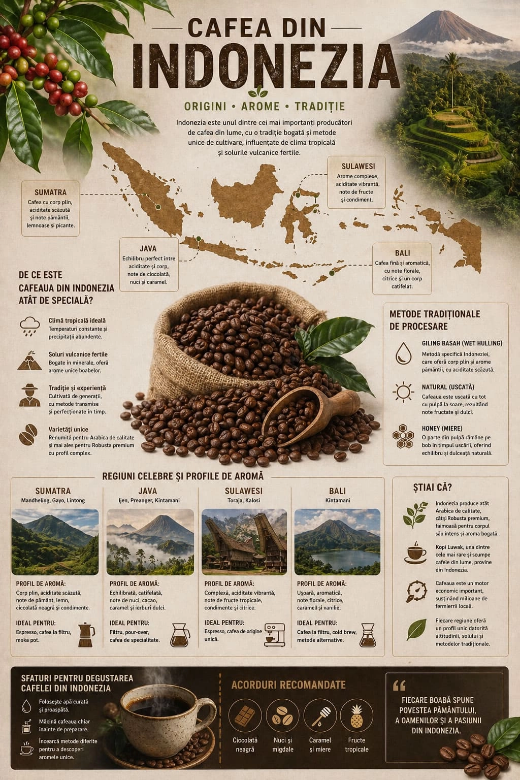 cafea de specialitate din indonezia