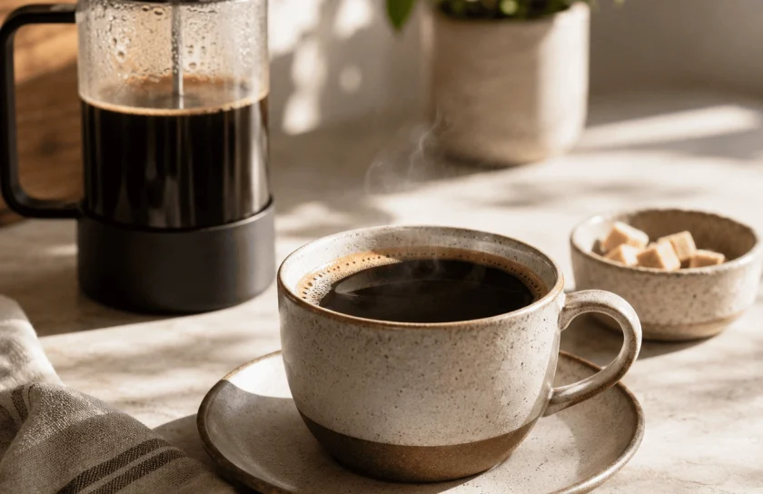 Cafeaua bună nu are nevoie de zahăr