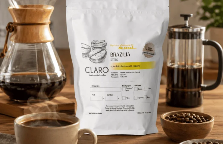 Cafea de origine Brazilia Santos una dintre cele mai sigure alegeri pentru cafea acasă