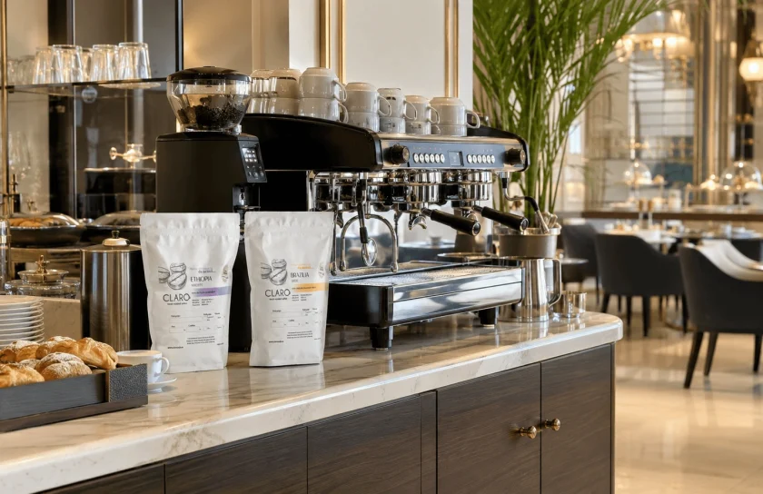 Cafea HoReCa pentru restaurante cafenele și hoteluri