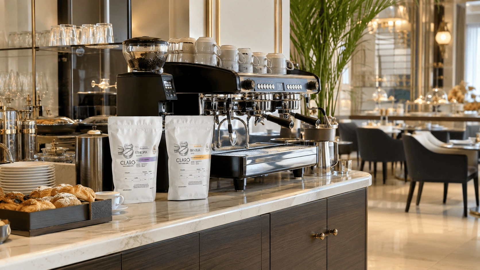 Cafea HoReCa pentru restaurante cafenele și hoteluri