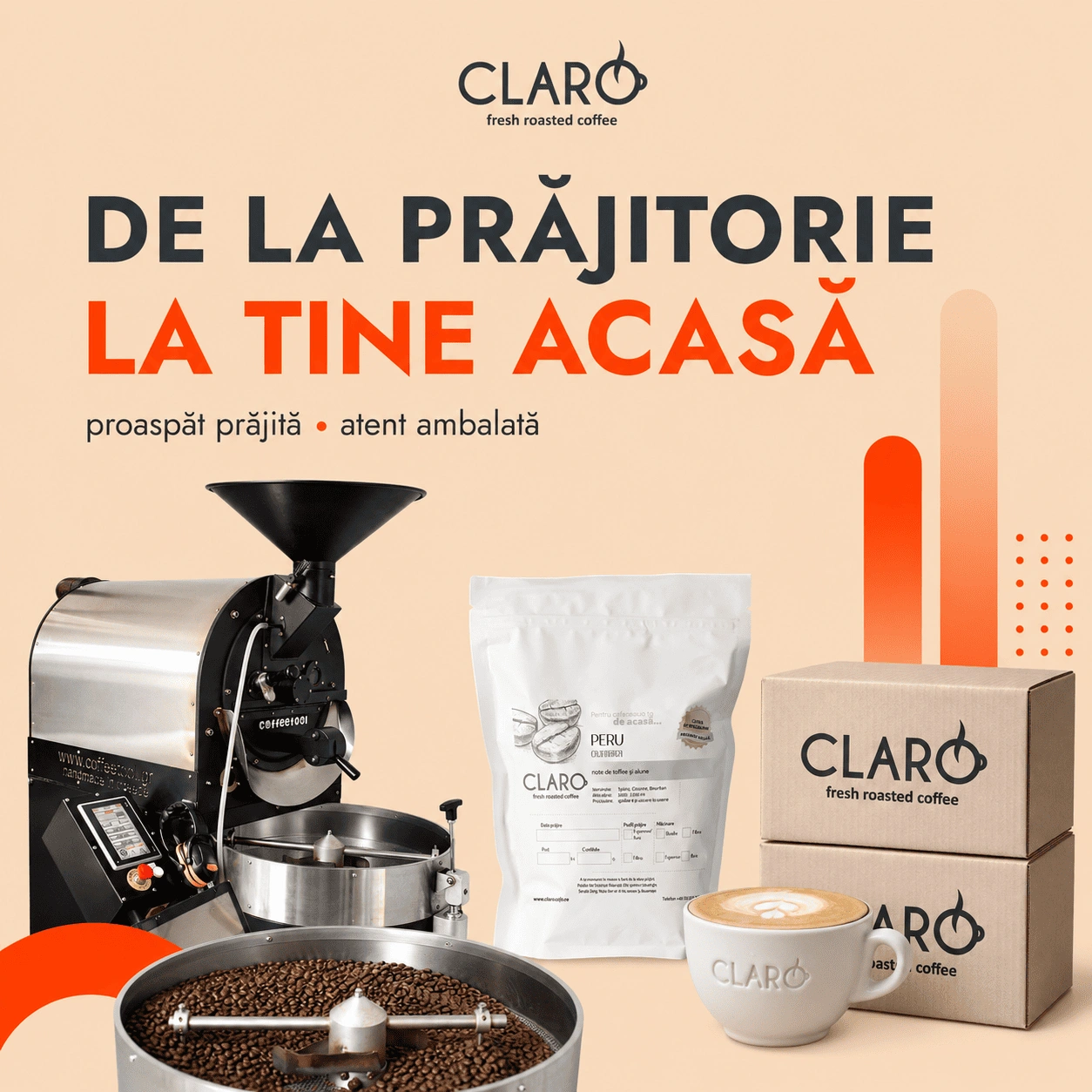 cafea de la claro la tine acasa