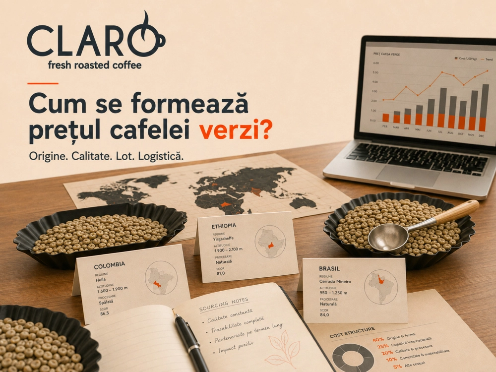 cum se stabileste prețul cafelei de specialitate