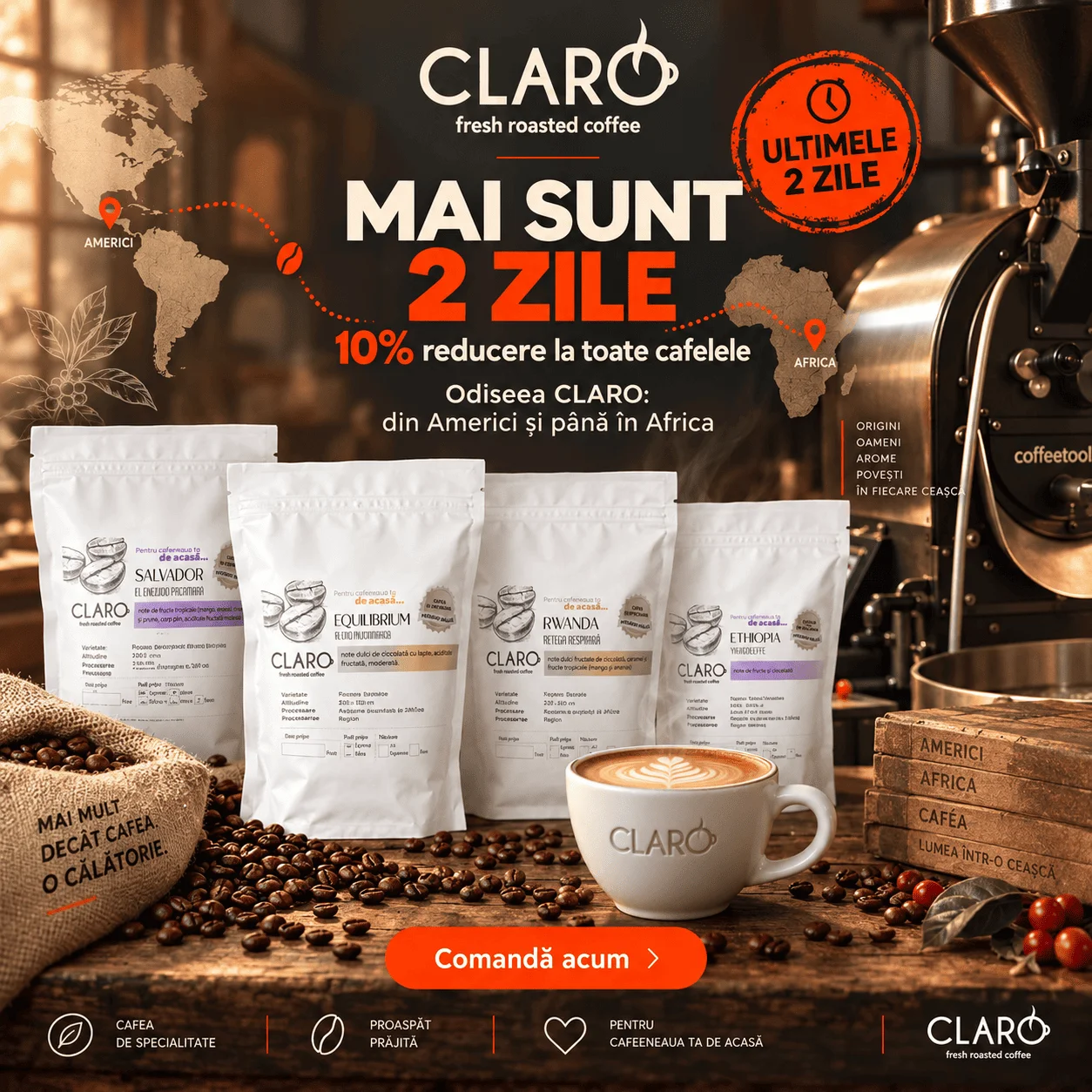 CLARO scarcity 2 septembrie