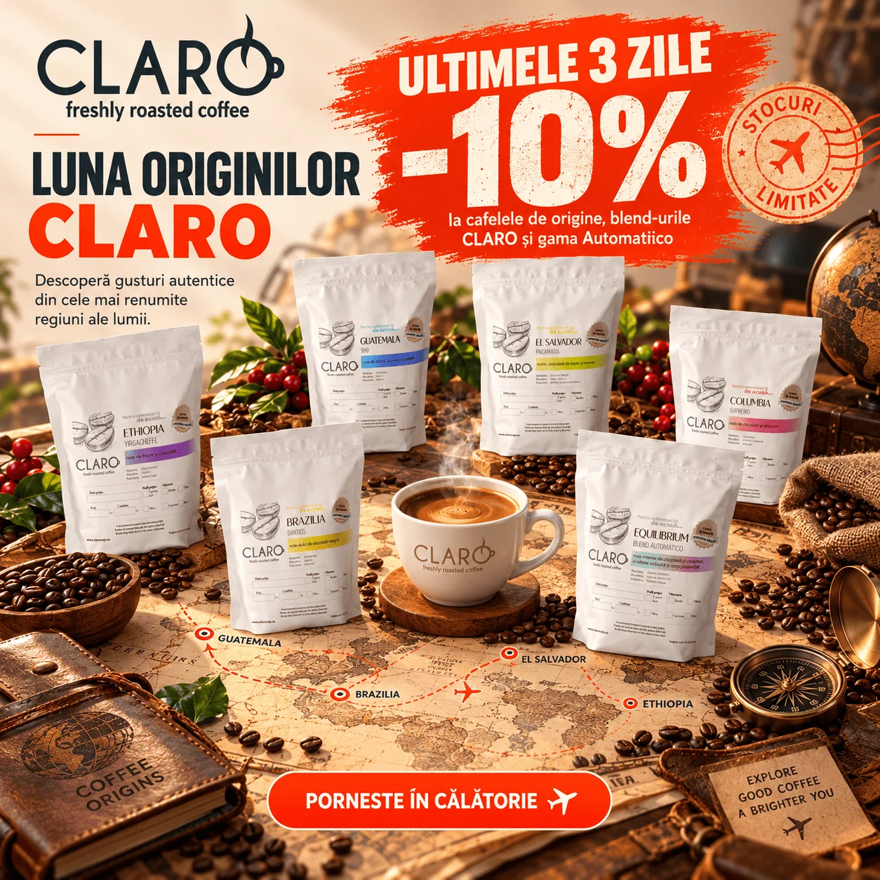 CLARO scarcity 3 octombrie